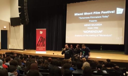 Students Get Crash Course Making Films From Local Director